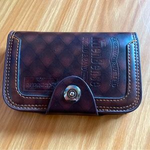 Brown vintage styled wallet